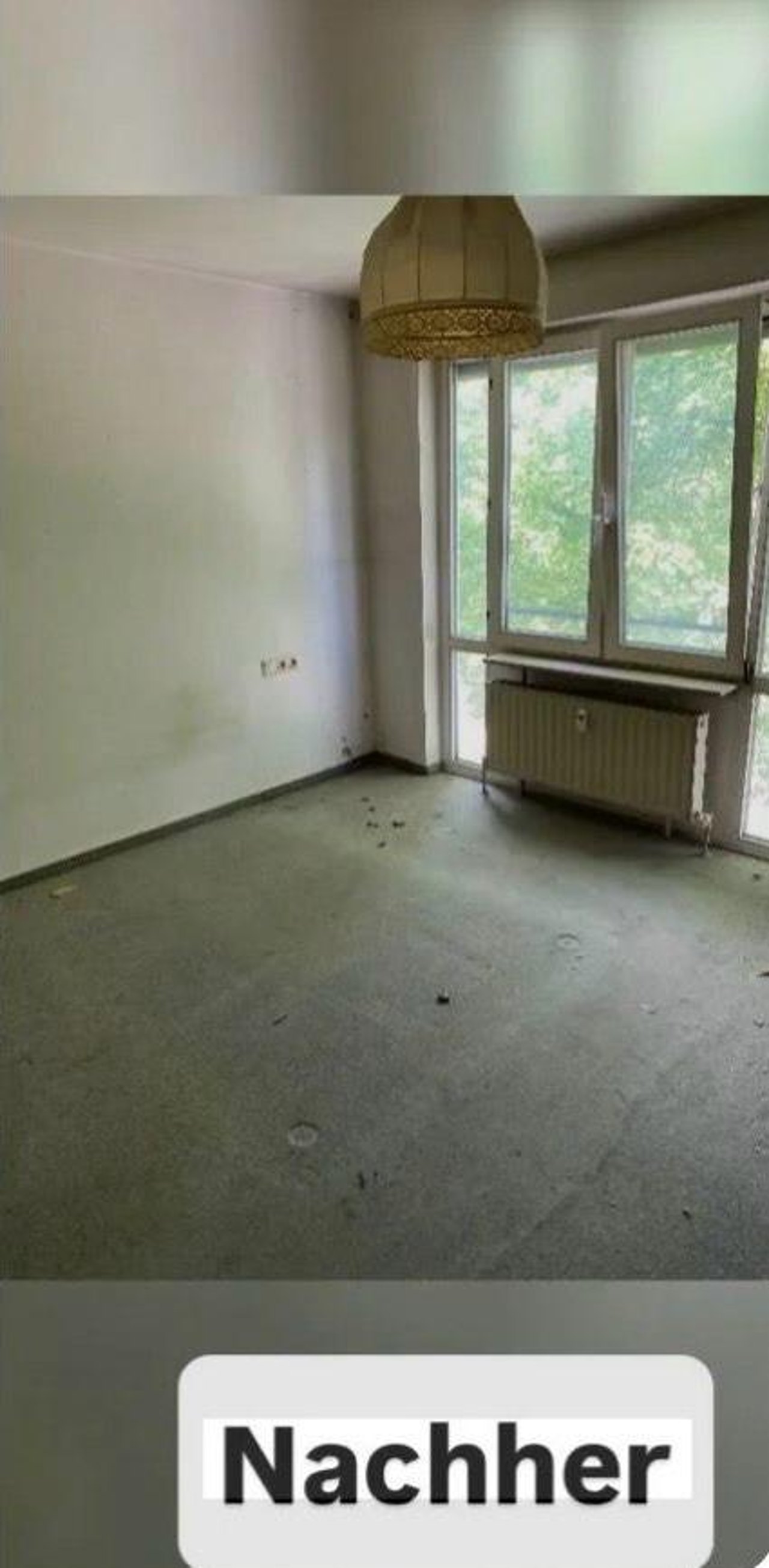 Zimmer in Ludwigshafen nach der Nachlassauflösung
